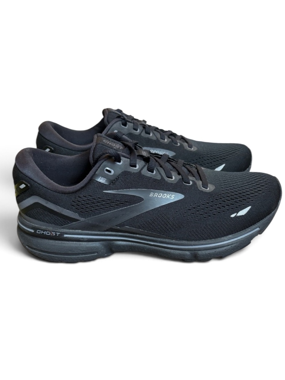 Brooks Ghost 15 Running Shoes Women’s 10.5W WIDE Black READ